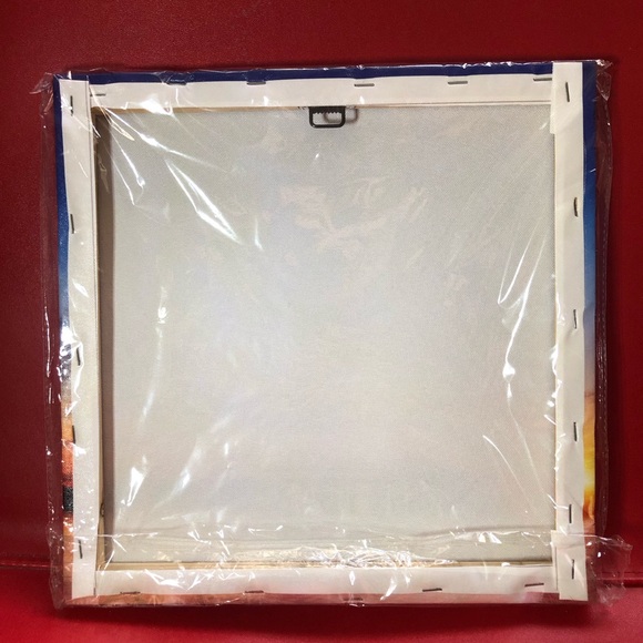 Ocean Pier Moon Sunset Canvas Print New in Package Ready to Hang 12” x 12” - Picture 2 of 4